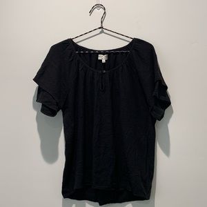 NWT Madewell Rivet & Thread Flowy Top, Size M